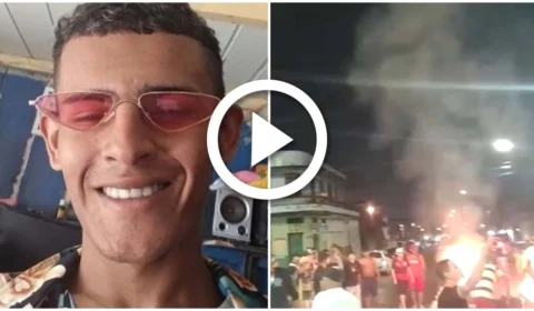 VÍDEO: na Zona Sul de Manaus, jovem morre afogado em rio e família acusa PM