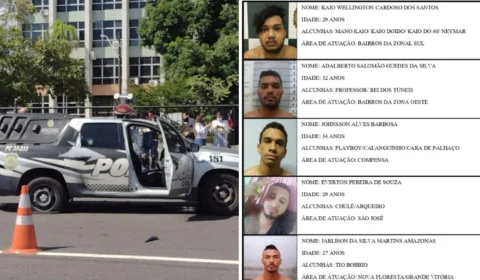 Suspeitos de envolvimento de crime em frente à Fórum de Manaus que estão foragidos são identificados pela PC-AM