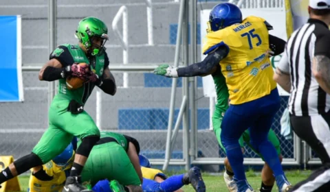 Brasileirão de Futebol Americano: Manaus FA vence Porto Velho Miners  por 41 a 0