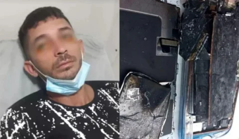 iPhone explode e atinge olhos de homem no Ceará