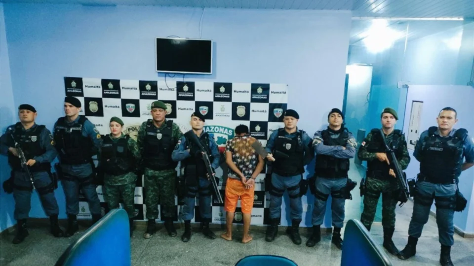Homem é preso em flagrante por violência doméstica e tentativa de feminicídio em Humaitá, no AM