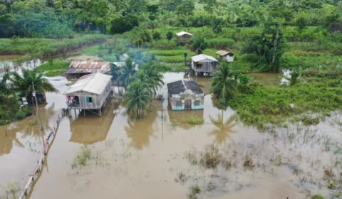 Boca do Acre, no AM, decreta estado de emergência por conta da cheia dos rios Purus e Acre