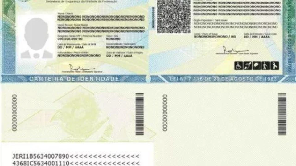 Governo começa emitir RG único na próxima semana em alguns estados brasileiros