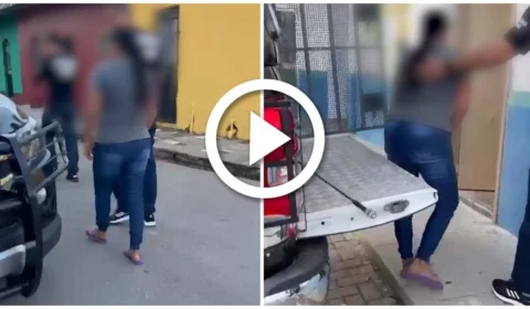 VÍDEO: na Zona Norte de Manaus, mulher é presa por abusar de criança durante anos