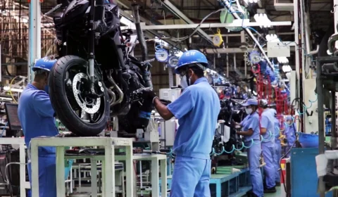 Yamaha retoma 100% da produção de motos após três meses de suspensão parcial, em Manaus