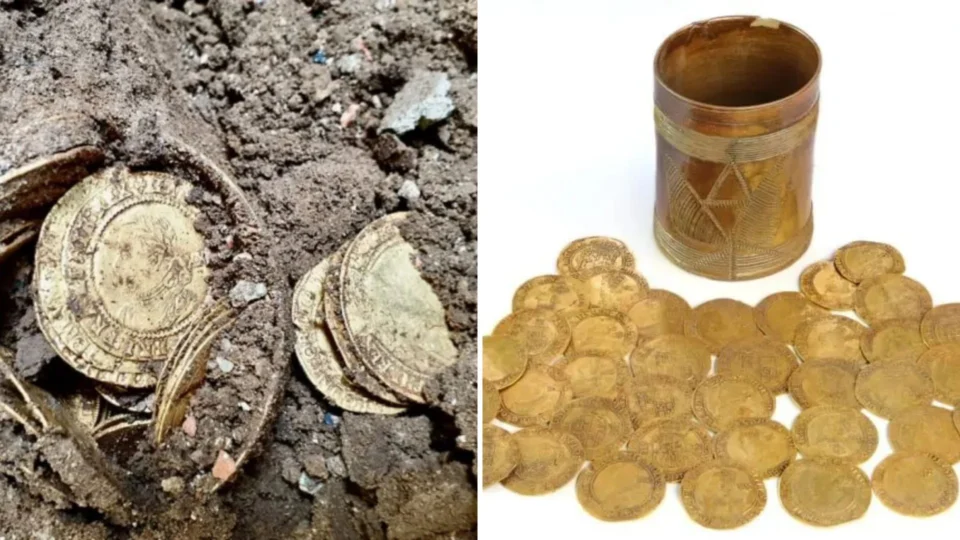 Moradores de casa na Inglaterra encontram moedas de ouro do século 18 sob tábuas de cozinha