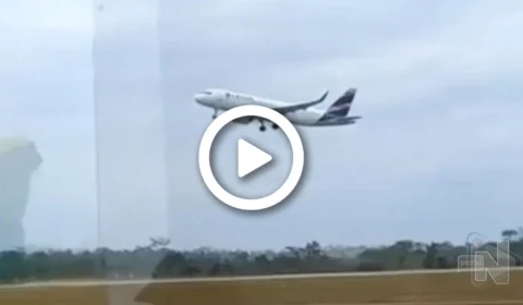 VÍDEO: avião arremete durante pouso no aeroporto de Rio Branco, no AC