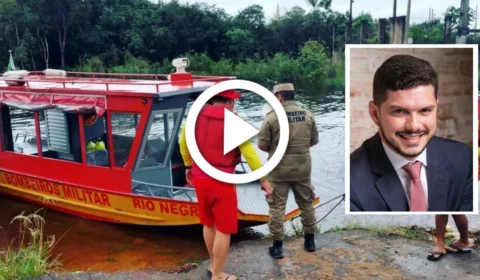 VÍDEO: bombeiros estendem buscas em área de mata de Cacau Pirêra, por paraquedista desaparecido em Manaus