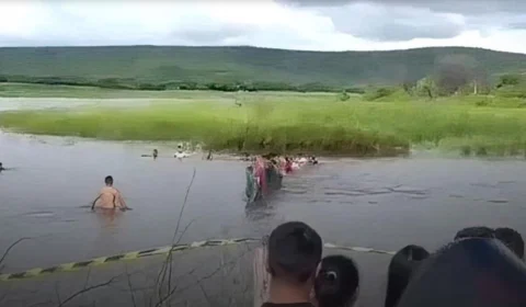 Cinco pessoas, incluindo três crianças, morrem afogadas em açude no Ceará