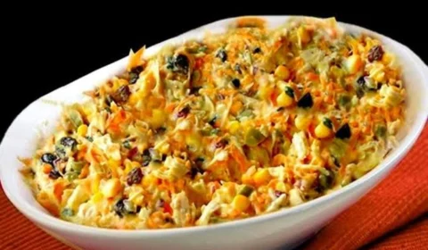 RECEITA FÁCIL: aprenda a fazer o salpicão de frango tradicional