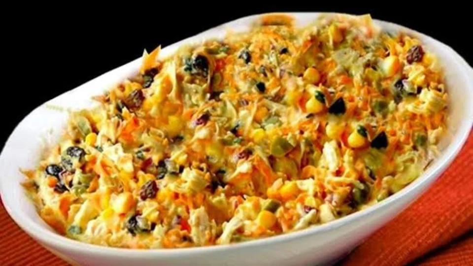 RECEITA FÁCIL: aprenda a fazer o salpicão de frango tradicional