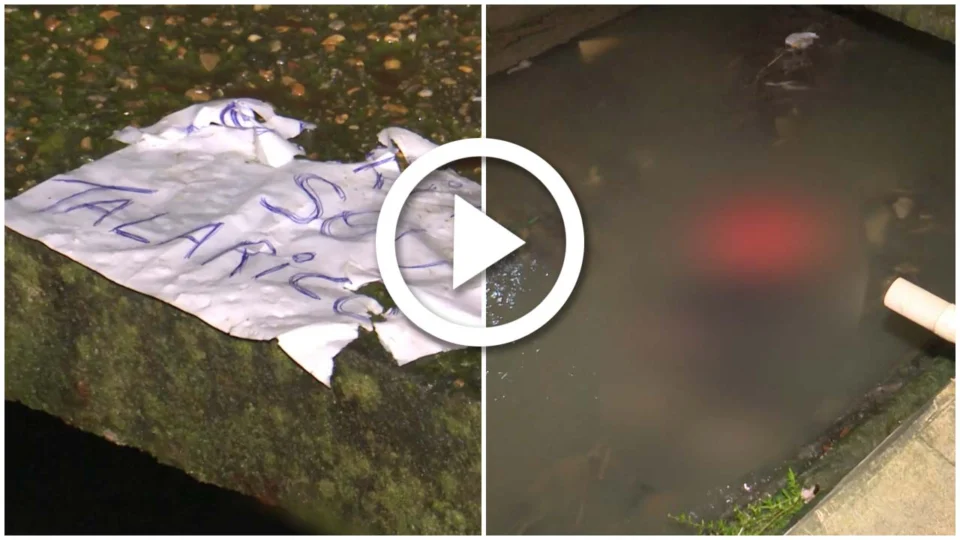 VÍDEO: homem é arrastado e morto a tiros em córrego da Zona Oeste de Manaus