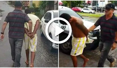VÍDEO: homem é preso por extorsão na Zona Oeste de Manaus