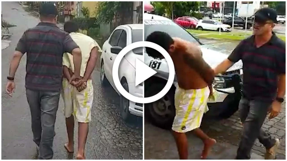 VÍDEO: homem é preso por extorsão na Zona Oeste de Manaus
