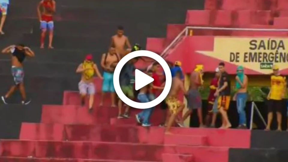 VÍDEO: partida entre Sport e Corinthians termina em confusão na tarde desta terça-feira