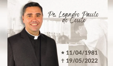 Morre aos 41 anos, Padre Leandro Couto, da Canção Nova, em SP