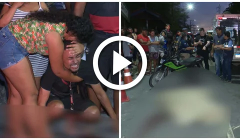 VÍDEO: pedreiro de 56 anos morre em acidente com carreta na Zona Leste de Manaus