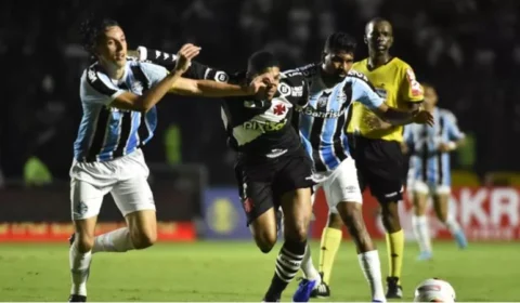 Jogando em casa, Vasco empata com Grêmio em 0 a 0 pela décima rodada da Série B do Campeonato Brasileiro