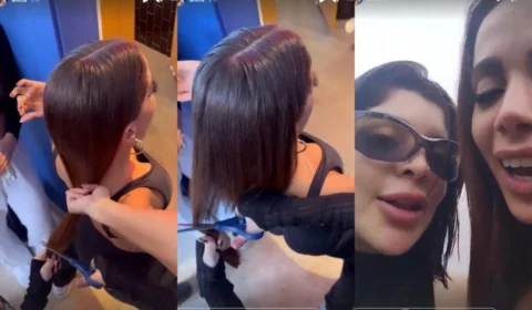 Gkay corta cabelo de Anitta e cantora se assusta com resultado