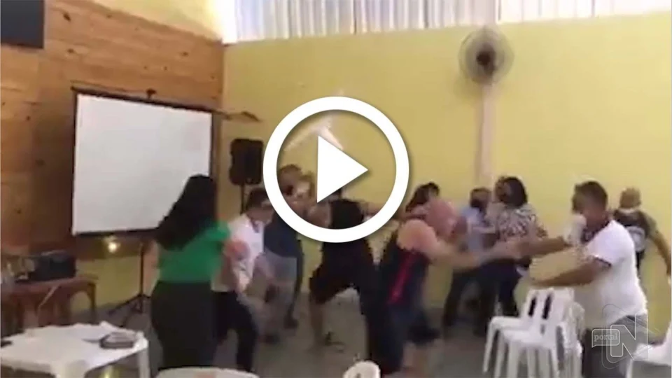 VÍDEO: reunião de condomínio de militares termina em briga em BH