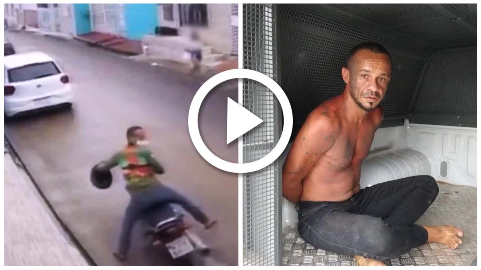 VÍDEO: suspeito disfarçado de mototaxista é preso na Zona Centro-Oeste de Manaus