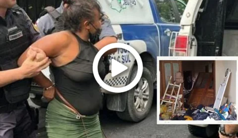 VÍDEO: mulher é presa após reagir a resgate de dezoito cachorros em situação de maus-tratos na Zona Centro-Sul de Manaus
