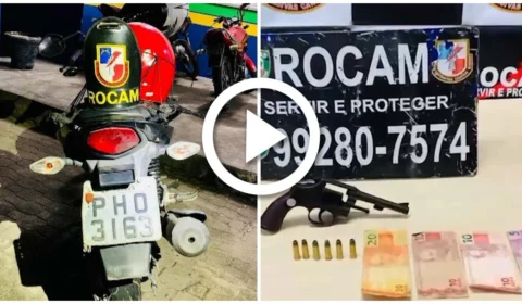 VÍDEO: assaltantes de mototaxista são capturados na Zona Norte de Manaus