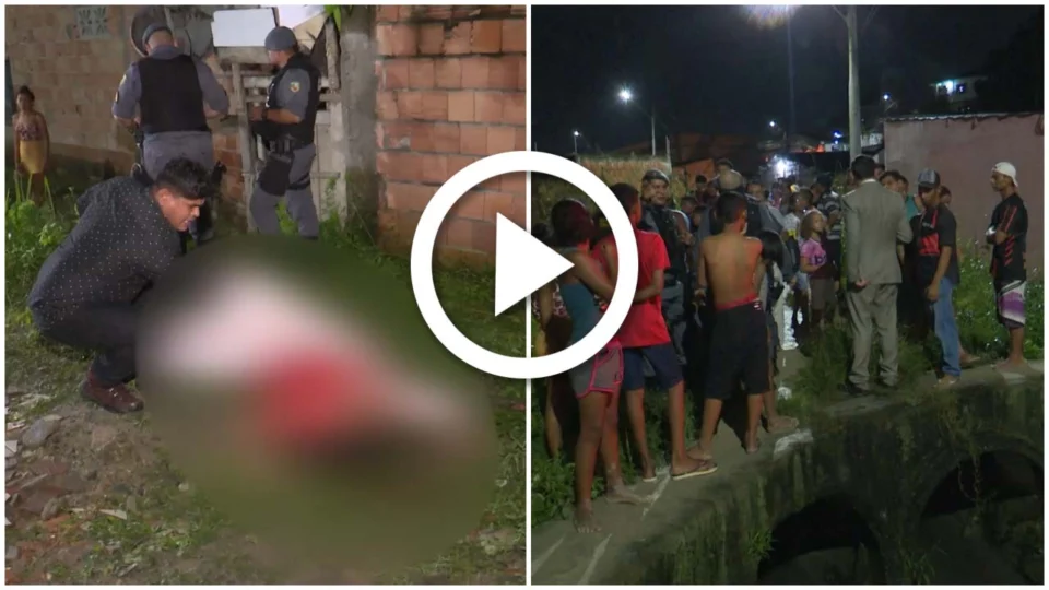 VÍDEO: autônomo é perseguido e morto a tiros na Zona Leste de Manaus