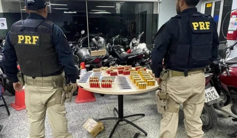 Motorista de aplicativo é detido com mais de mil munições escondidas em veículo na BR 174-AM
