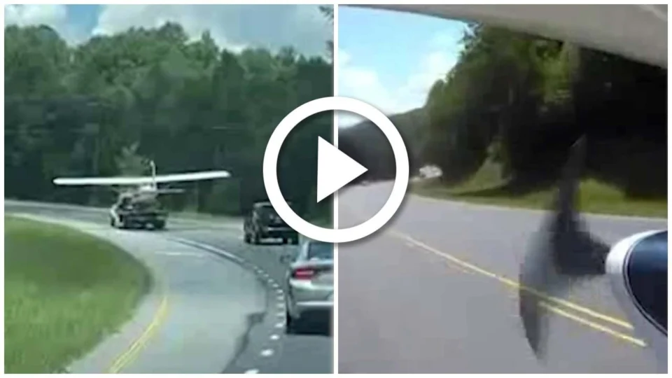 VÍDEO: piloto faz pouso de emergência em rodovia nos Estados Unidos