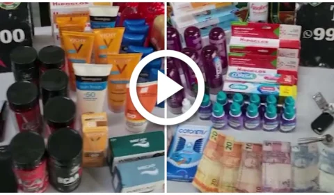 VÍDEO: polícia prende bando de assaltantes de drogarias na Zona Centro-Sul de Manaus