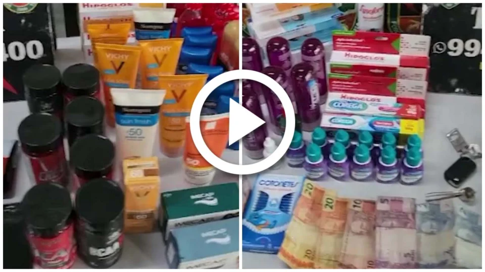 VÍDEO: polícia prende bando de assaltantes de drogarias na Zona Centro-Sul de Manaus