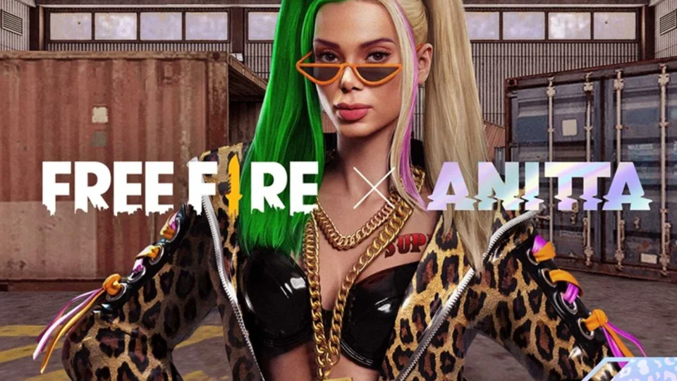 Free Fire: Anitta é confirmada como novo personagem de jogo