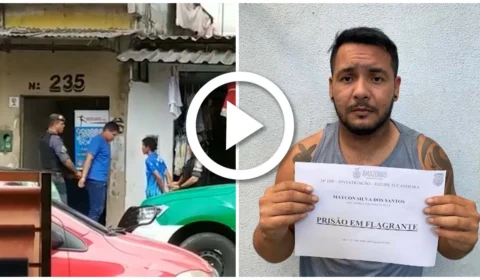 VÍDEO: homem é preso suspeito de aplicar golpe do falso pix em Manaus