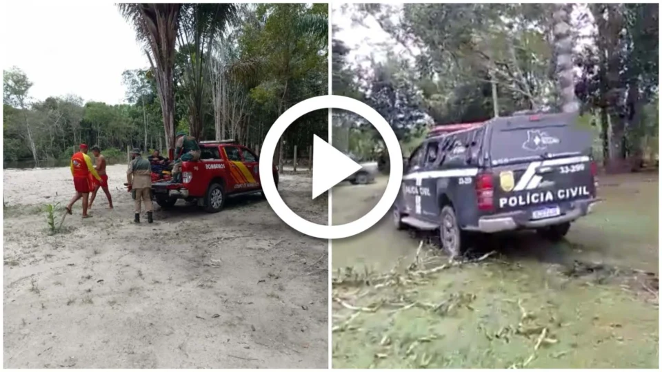 VÍDEO: caseiro confessa que matou patrão com espingarda e é preso em Manaus