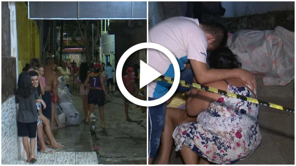VÍDEO: homem é perseguido e morto a tiros em escadaria do Bairro Petrópolis, Zona Sul de Manaus