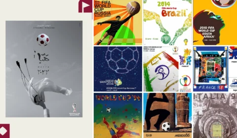 Fifa divulga pôster oficial da Copa do Catar; veja galeria desde 1930