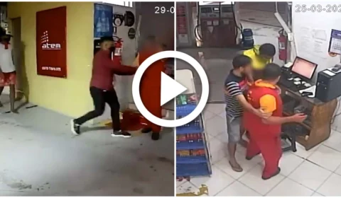 VÍDEO: conveniência é assaltada pela 2ª vez em uma semana no Centro de Manaus