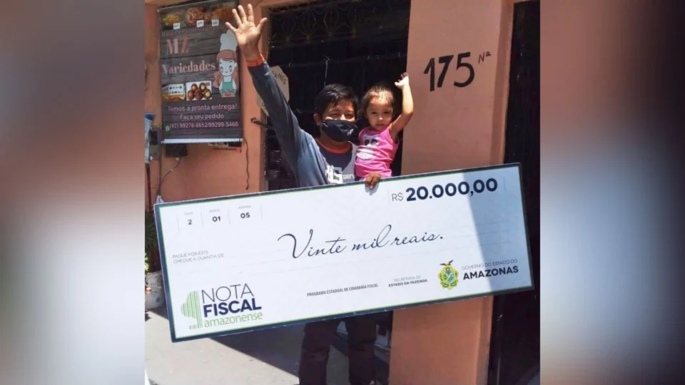 Nota Fiscal Amazonense: sorteio de mais de R$ 100 mil acontece nesta quarta-feira