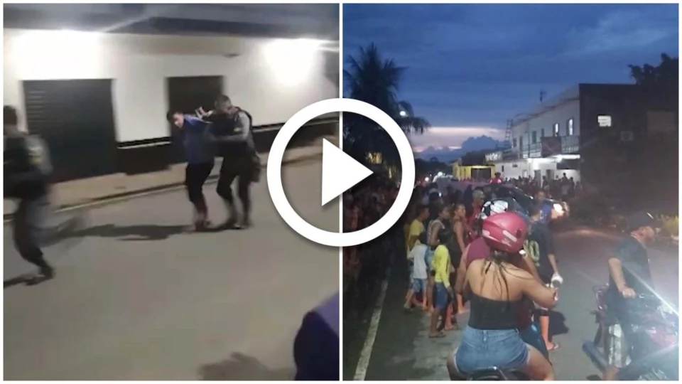 VÍDEO: homem é preso suspeito de manter companheira refém em Parintins, no interior do Amazonas