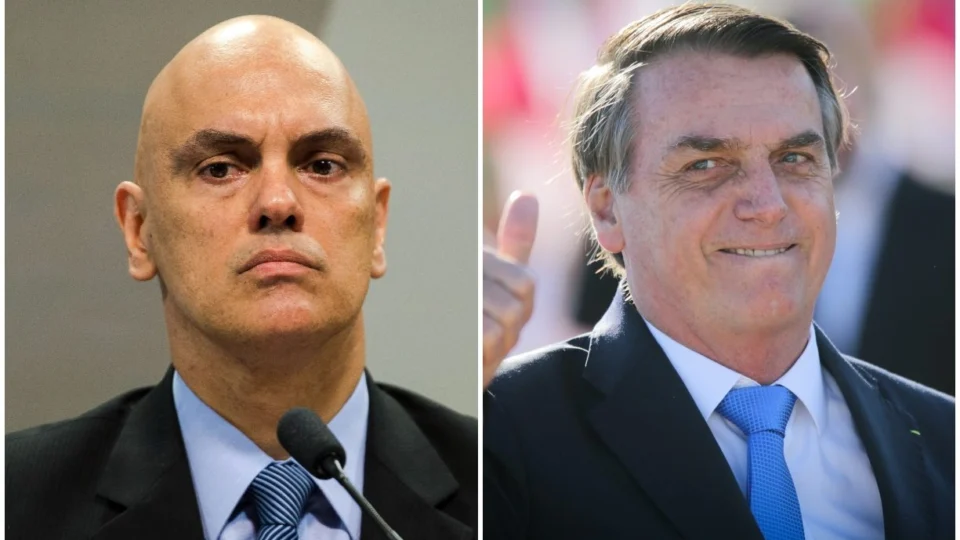 Bolsonaro protocola queixa-crime contra Moraes no STF