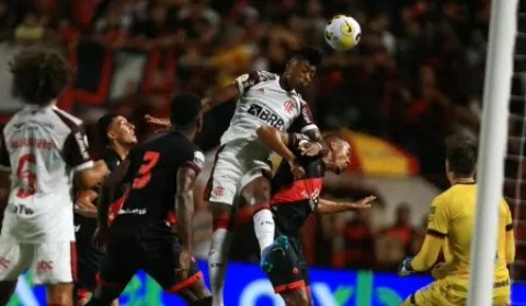 Flamengo empata com Atlético-GO em 1 a 1 na estreia do Brasileiro 2022