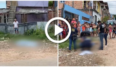 VÍDEO: homem visita a mãe e acaba assassinado com 20 tiros na Zona Leste de Manaus
