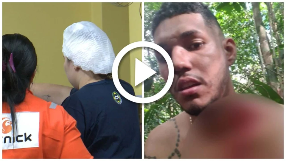 VÍDEO: mulher é esfaqueada por ex-marido a caminho da delegacia na Zona Centro-Sul de Manaus