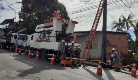 Saiba onde vai falta energia elétrica neste fim de semana em Manaus