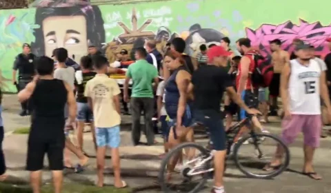 Jovem é atingido por bala perdida enquanto jogava basquete na Zona Leste de Manaus