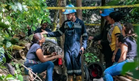 Mais de 10 operários estão presos após explosão em uma mina de carvão, na Colômbia