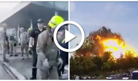 VÍDEO: câmera mostra momento em que míssil atinge shopping na Ucrânia