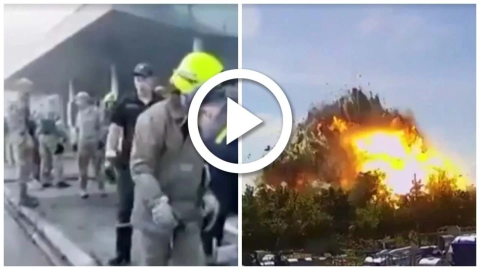 VÍDEO: câmera mostra momento em que míssil atinge shopping na Ucrânia