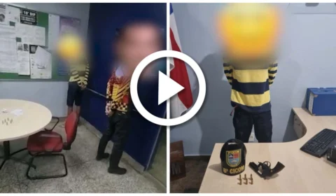 VÍDEO: homem de 19 anos é preso durante uma abordagem policial na Zona Oeste de Manaus